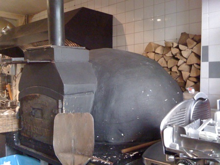 Pizza oven at Forno Communale